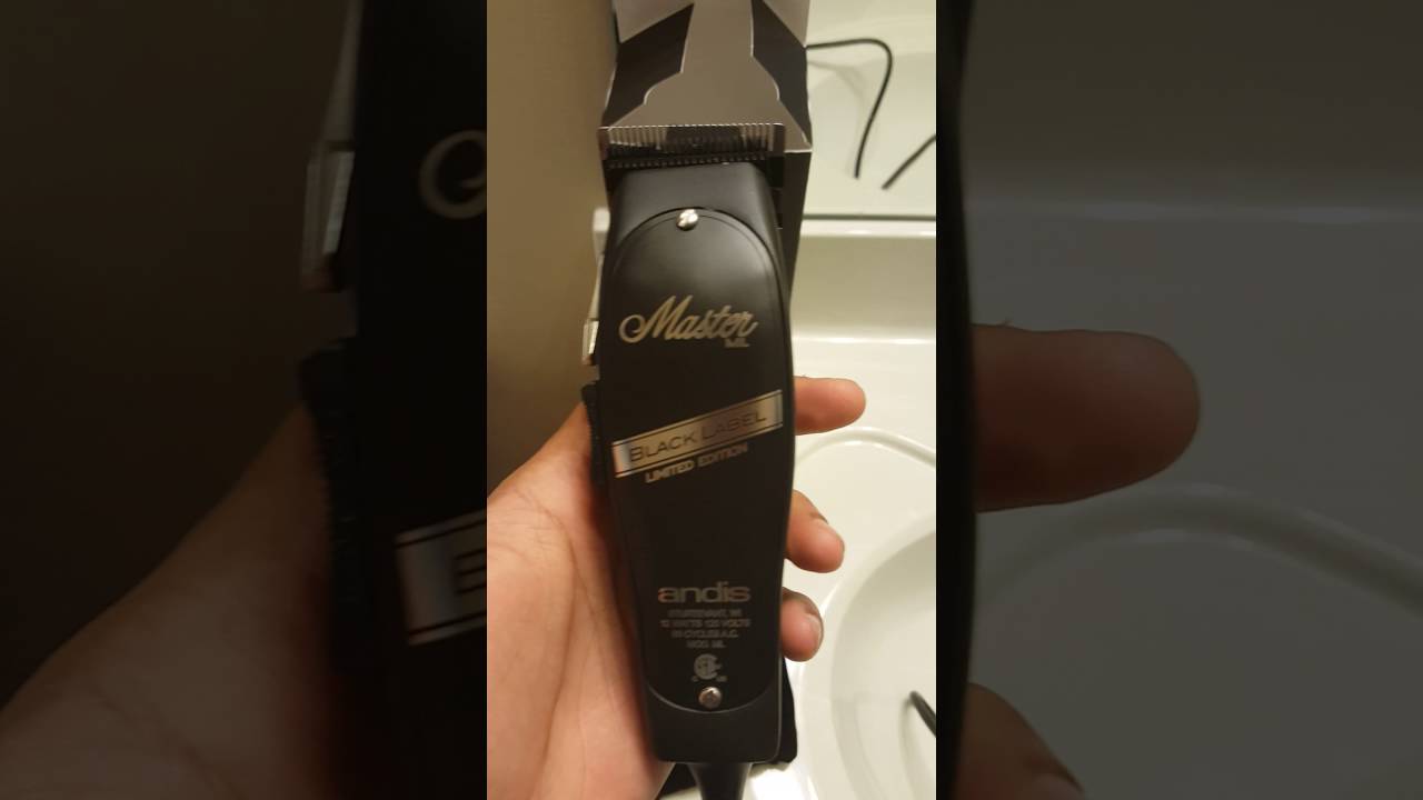 andis black master clipper