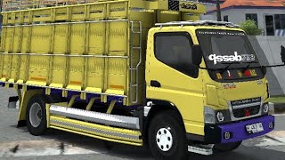 SHARE LIVERY MOD TRUCK CANTER BUNGA ABADI BY ALFMODS FREE PPL 
