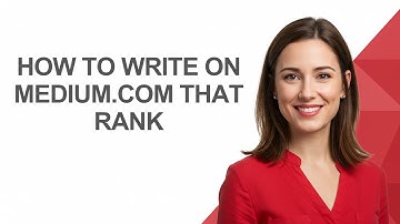 How to Write on Medium.com That Rank - AshleyHowTo