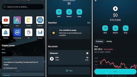 REVIEWING OPERA CRYPTO BROWSER (mobile phone)