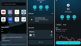 REVIEWING OPERA CRYPTO BROWSER (mobile phone) screenshot 5