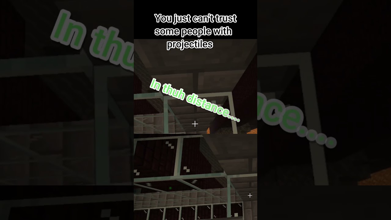 In thuh distance! #minecraft #memes #funny #gaming