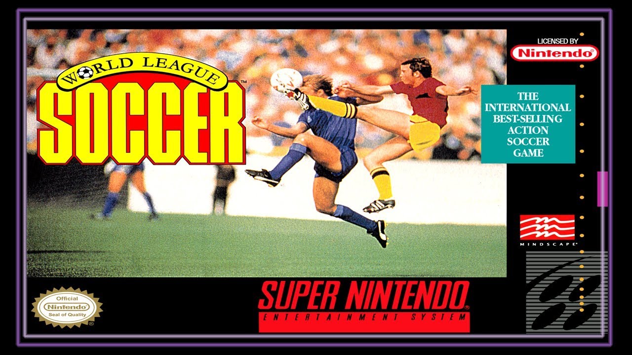 SNES Super Side Quest - Game # 34 - World League Soccer / Pro Soccer