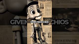 Cartoon Characters Face Real-World Laws: Pinocchio Behind Bars! #Shorts