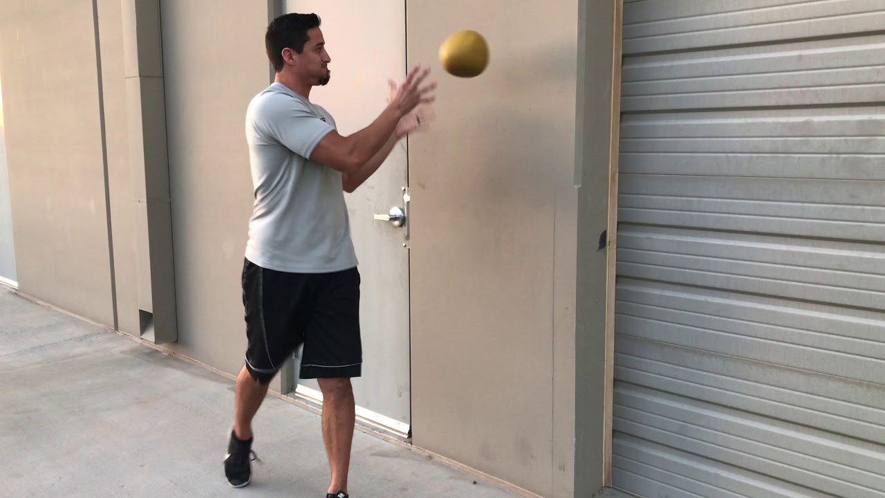 Medicine Ball Reverse Scoop Throw FAST Foothills Acceleration and