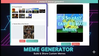 Create & Discover Memes In Secondsmeme-K