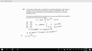 SOA Exam P Question 328 | Memoryless Property