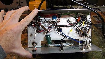 EICO 145 Signal tracer rebuild #2, new power transformer Weber WRVBPT