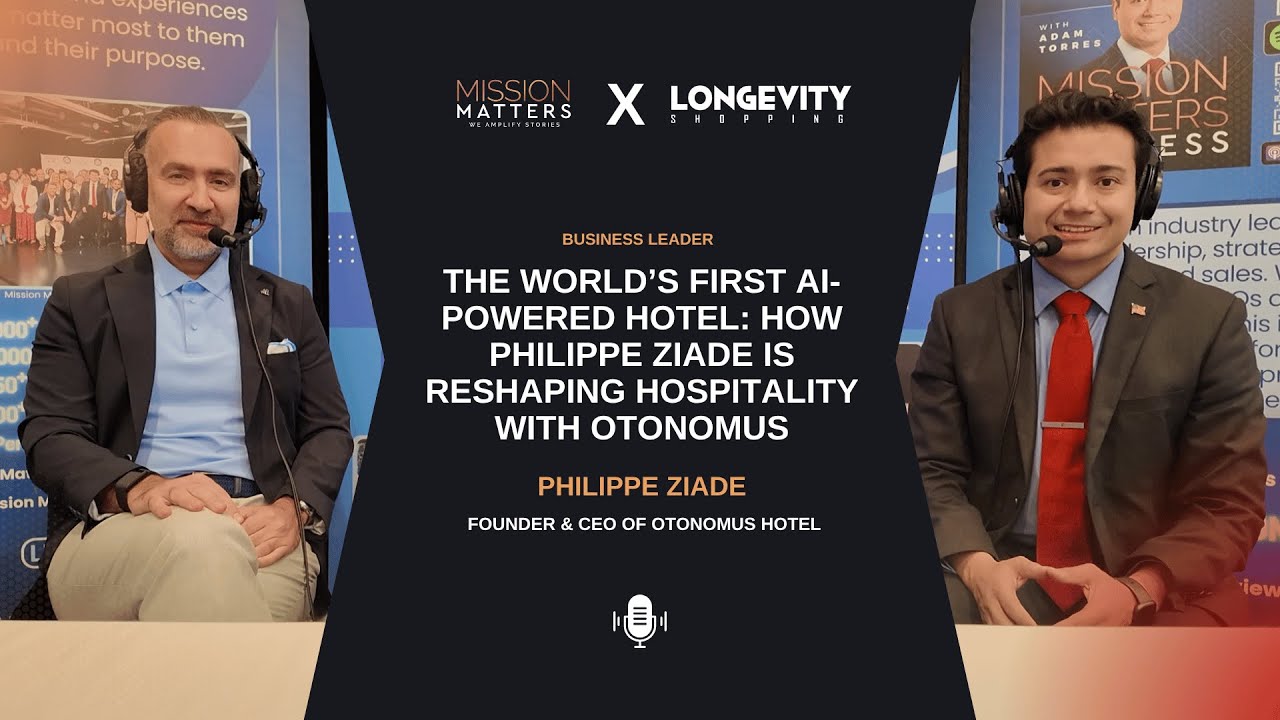 The World’s First AI-Powered Hotel: How Philippe Ziade Is Reshaping Hospitality with Otonomus