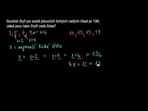 Video: Co znamená po sobě jdoucí v matematice?