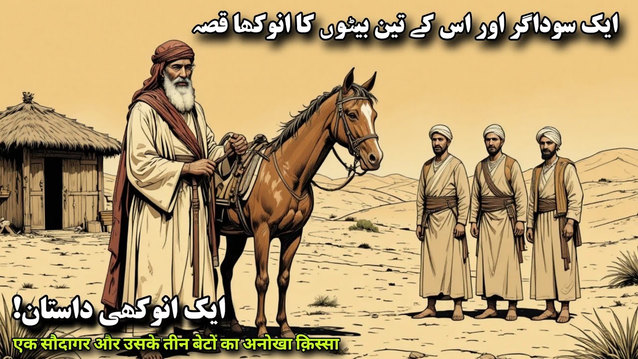 Ek Sodagar Or Uske Teen Beton Ka Anokha Qissa || Moral Stories in Urdu || Hindi Moral Stories