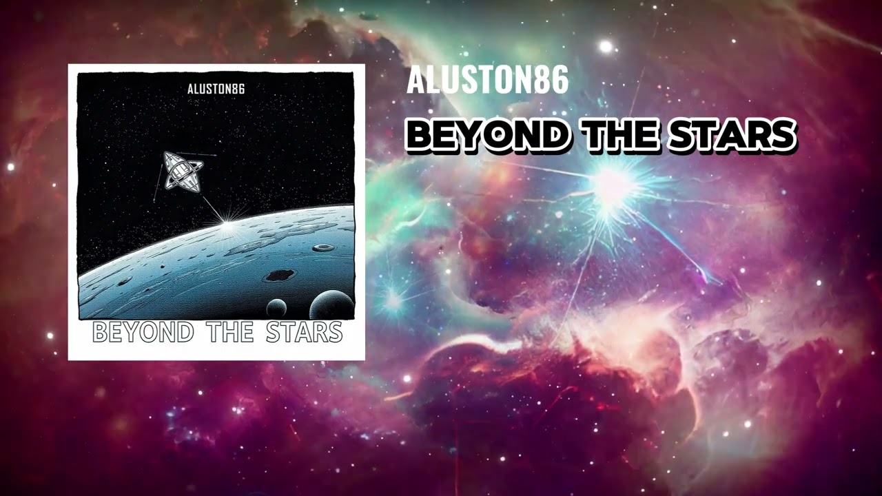 Beyond the Stars | ALUSTON86 | Official Visualizer | Synthpop Synthwave | AI Music