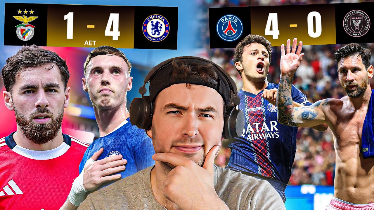 Pugah Cwc Reactions PSG DESTROY Inter Miami (CWC Reactions) - YouTube