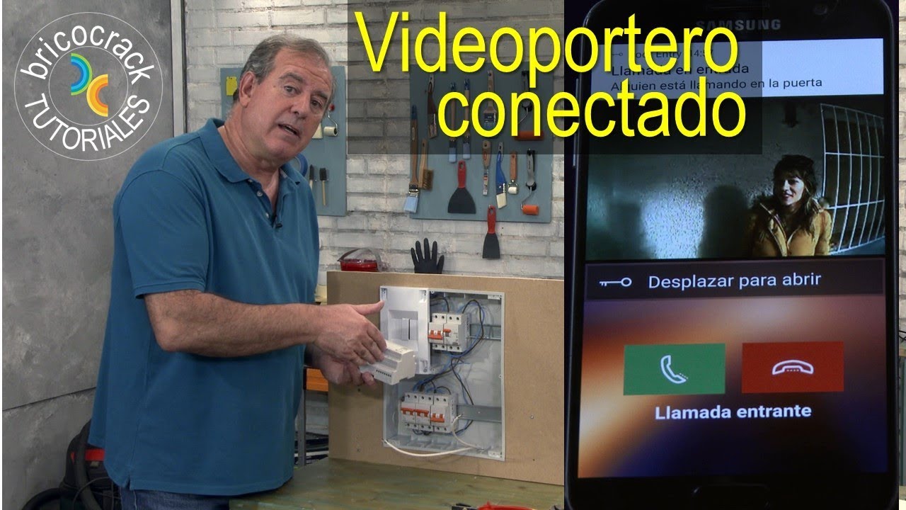 Instalar vídeoportero conectado con Wi-Fi (Bricocrack) 