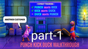 Punch Kick Duck - An Extremely Addictive Arcade Game Part-1 #gaming #androidgames