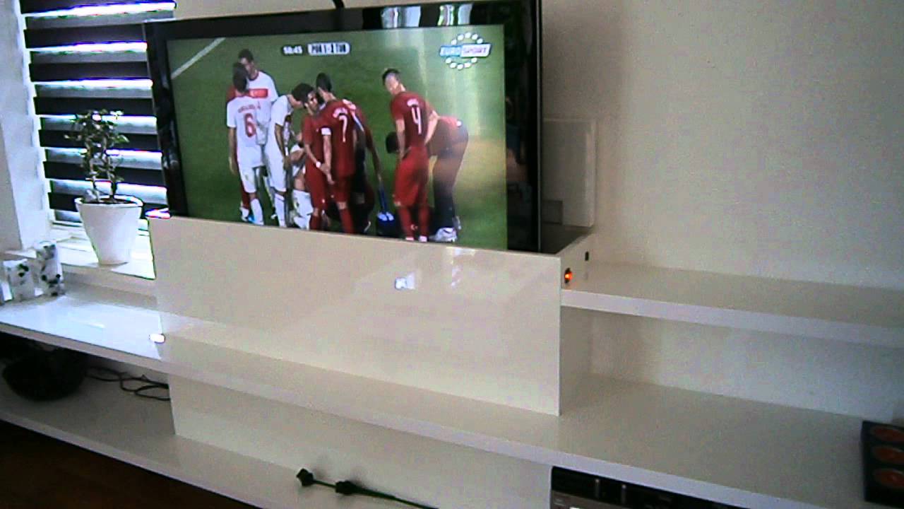 Tv meubel met lift 1 youtube