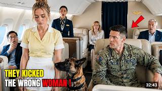 They Threw a Waitress and Her K9 Out of First Class — Until the SEAL Commander Stood Up