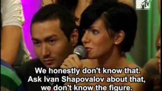 t.A.T.u. Eurovision Interview MTV Russia