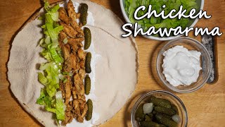 Homemade Chicken Shawarma Recipe - Review / طريقة عمل شاورما الدجاج في البيت - وصفة رمضانية