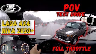 Lada 4X4 Niva 2020+ -The Greatest Russian Car Restyle. Pov Test Drive