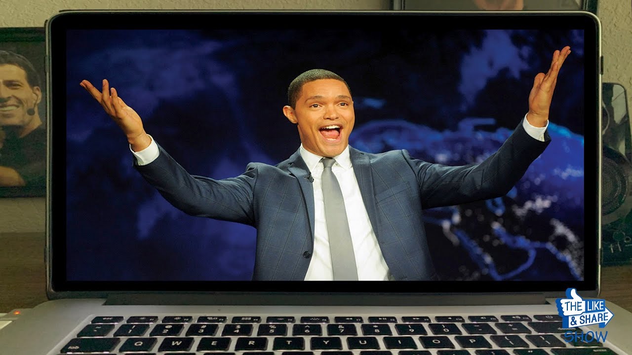 Episode 57 - The Like and Share Show is celebrating Facebook connection Trevor Noah!