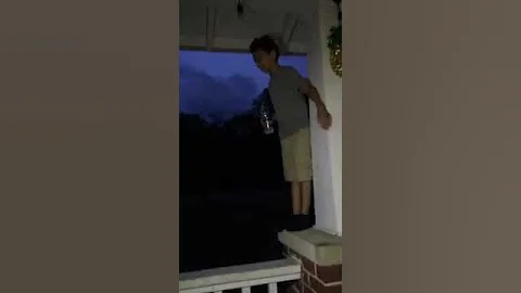 Trying water for the first time