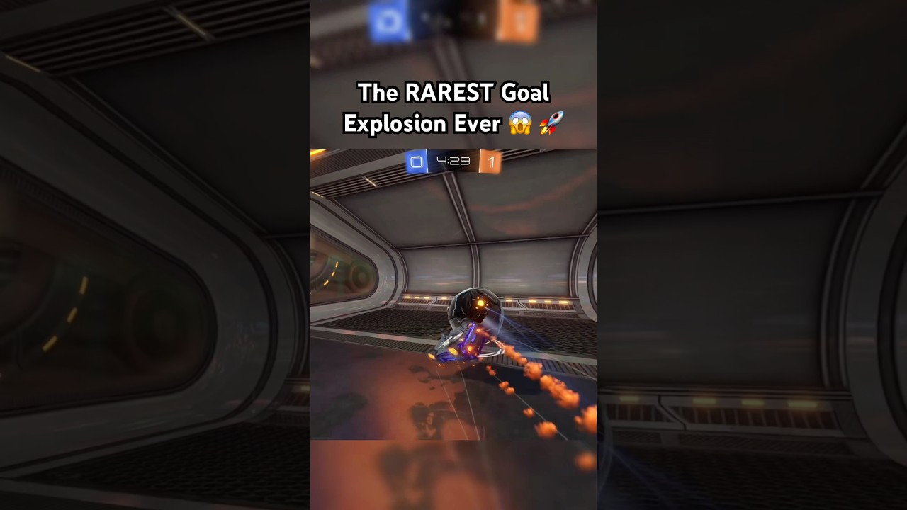 The RAREST Rocket League Goal Explosion EVER! 😱🔥