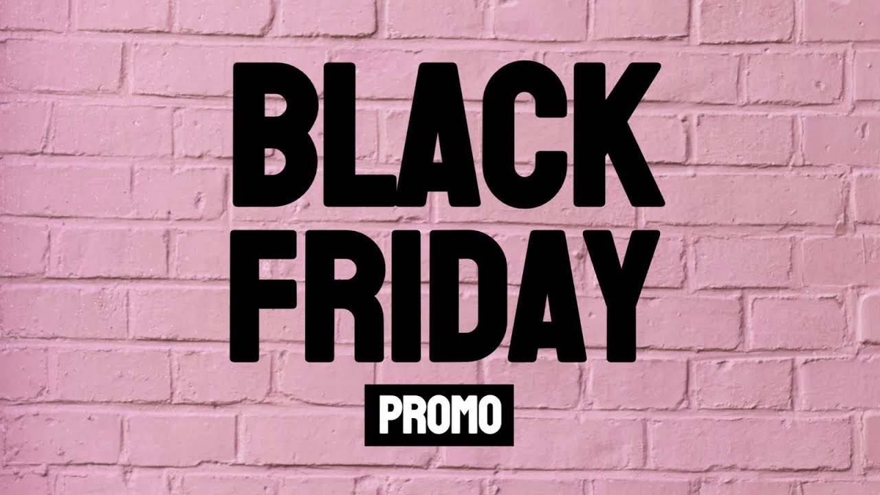 Black Friday Promo Video Template (Editable) YouTube