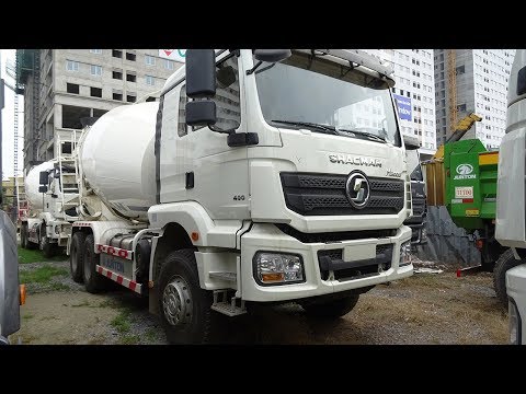  xe trộn bê tông shacman 