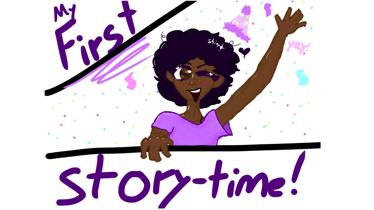 My first animated story! 💜😊 - YouTube