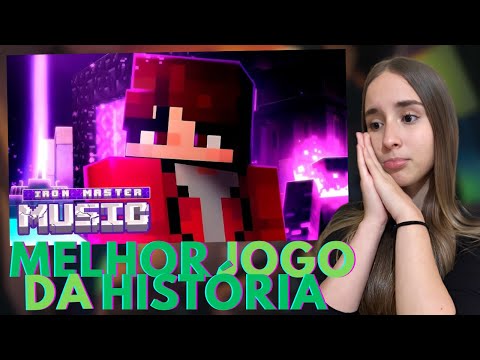 O MELHOR JOGO DA HISTÓRIA - Bloco Por Bloco / Minecraft (Iron Master) REACT