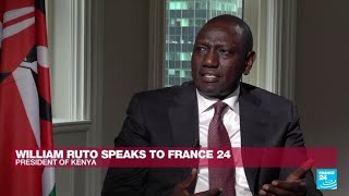 Kenya's Ruto warns of risk of 'starvation in Horn of Africa' due to climate change • FRANCE 24