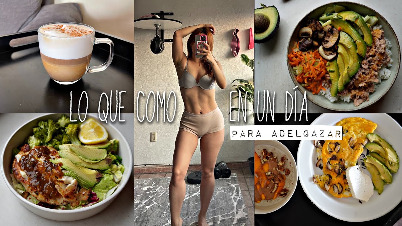 LO QUE COMO PARA ADELGAZAR RÁPIDO. (-18 kg!🙌🏻🎉)