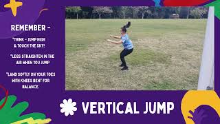 Fundamental Movement Skill Vertical Jump Instructional Video
