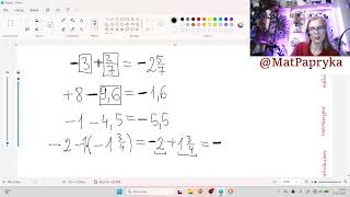 Liczby ujemne liczby dodatnie - dodawanie i odejmowanie