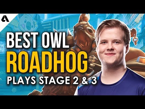 Best Overwatch League Roadhog Plays | OWL Stage 2 & 3