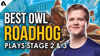 Best Overwatch League Roadhog Plays | OWL Stage 2 & 3