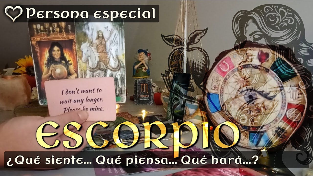 ESCORPIO 💖 TE AMA DE VERDAD, VIENE A HACER LO CORRECTO CAMBIARA SU VIDA ...
