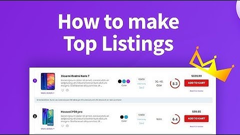 How to make Top Listing with High Conversion in Rehub theme