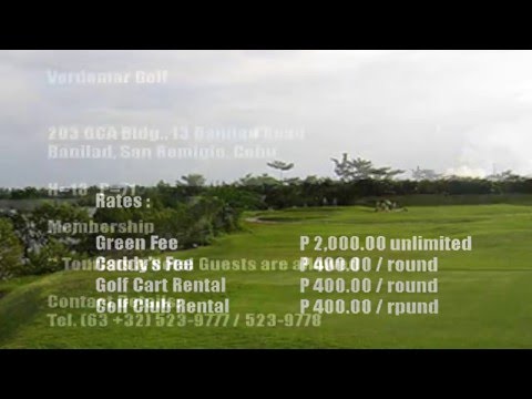 Verdemar Golf Course Cebu Philippines