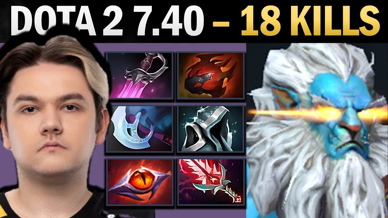 Phantom Lancer Pro Carry with 18Kills and Heart - Dota 7.41