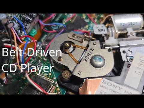 Repair of a 1986 Sony D-77/D-55T Discman (