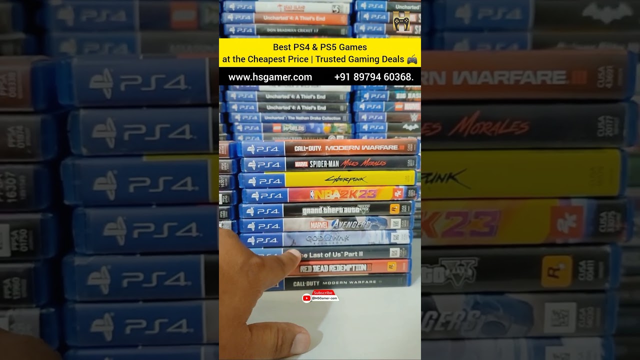 Best PS4 & PS5 Games at the Cheapest Price | Trusted Gaming Deals | HSGamer