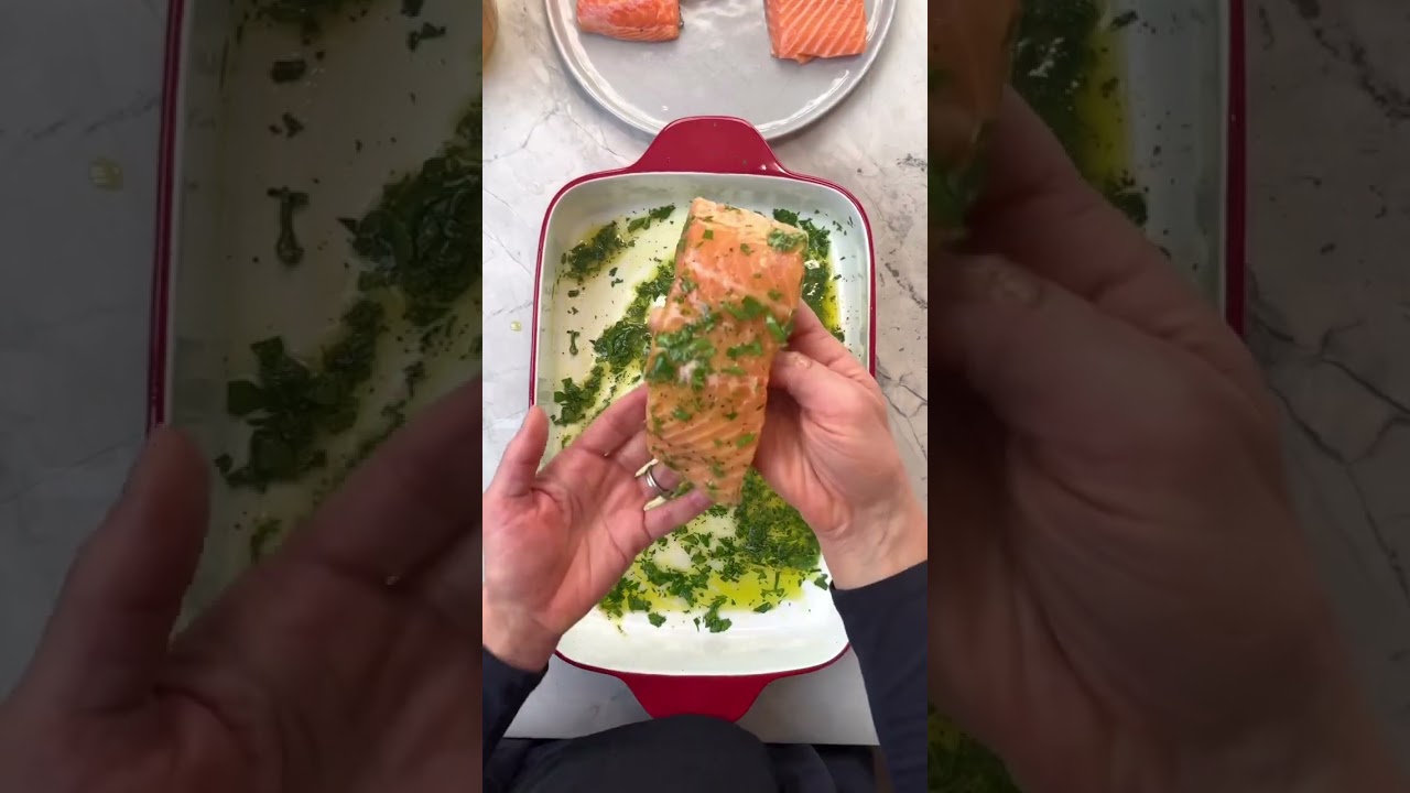 One Pan Orzo and Salmon | Ereka Vetrini
