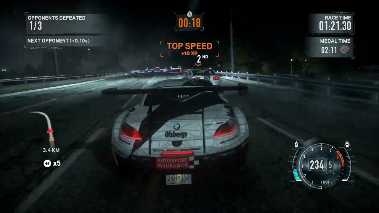 Need for Speed The Run - Challenge series 1: Lakeshore Battle