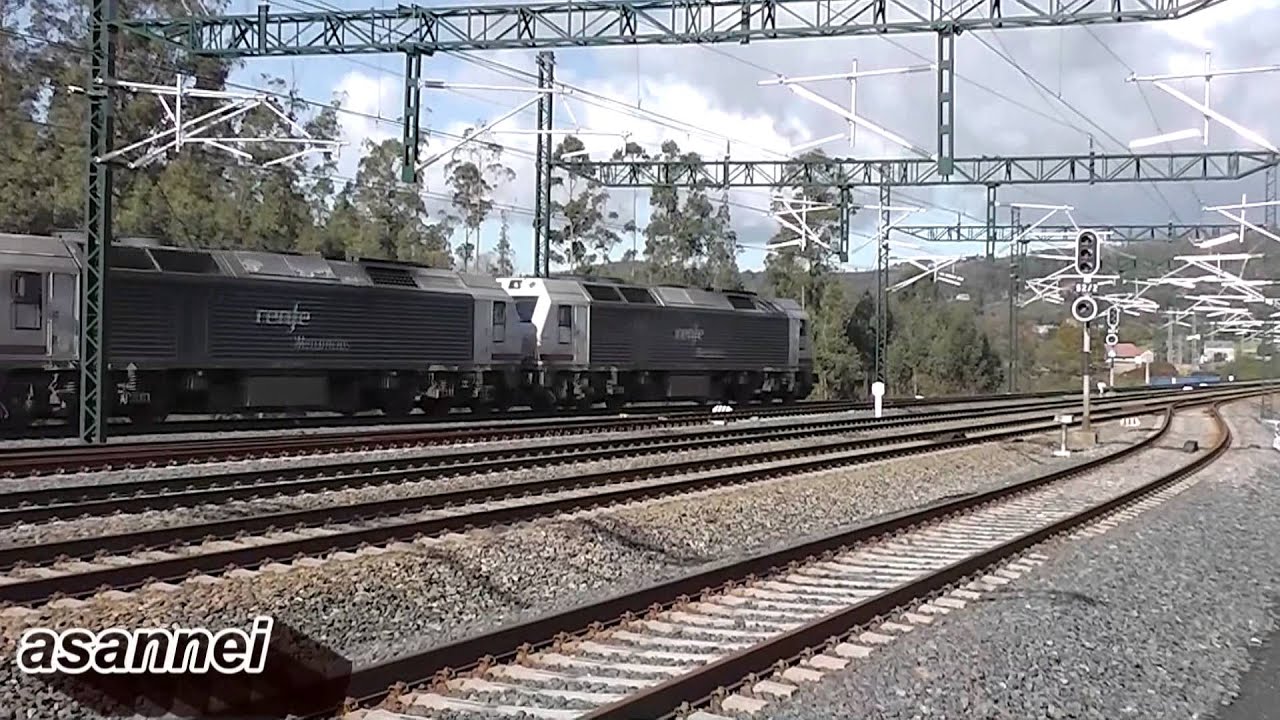TRENES CARBONEROS A CENTRAL TERMICA DE MEIRAMA