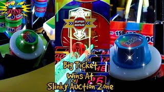 Arcade Fun At The New And Improved Slinky Action Zone! Big Arcade Jackpots!