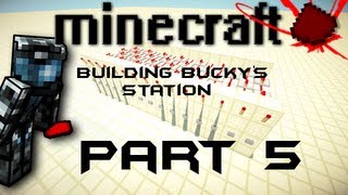Minecraft Train Station (REVAMPED) tutorial for 1.4.7 Part 5 - REMAKE