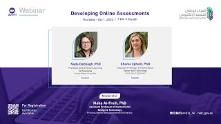 Details Developing Online Assessments Update
