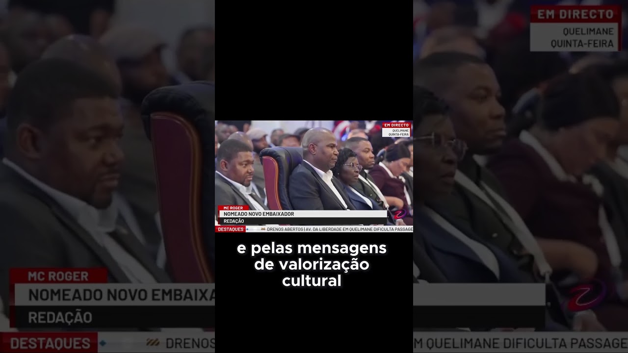 MC Roger: O Primeiro Músico Oficialmente Embaixador Cultural de Moçambique! 🇲🇿
